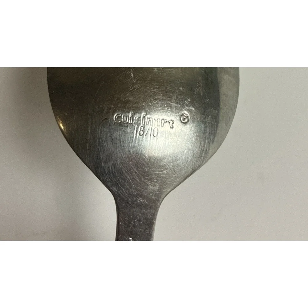CUISINART STAINLESS OAKMONT PLACE / OVAL SOUP SPOON‎  8